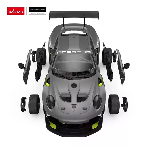 R/C 1:18 Porsche 911 GT2 RS Clubsport 25 Statybinis rinkinys RASTAR