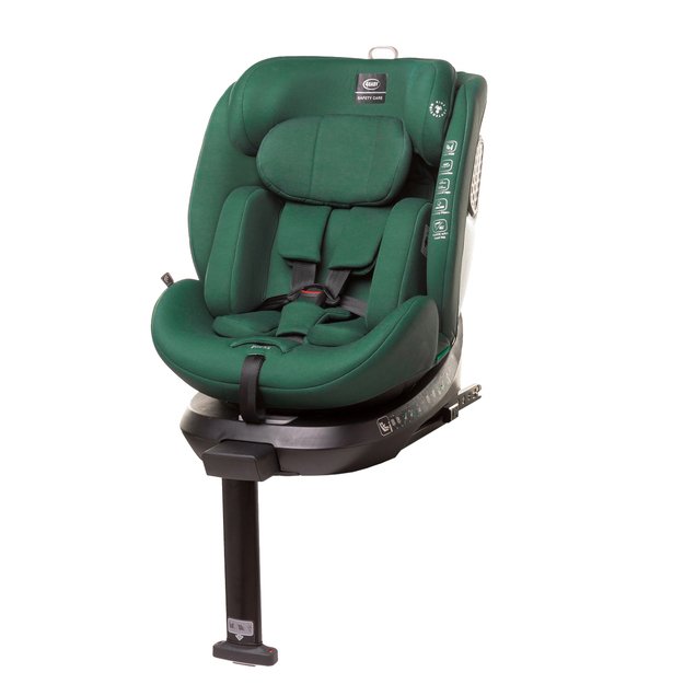 4baby Enzo-fix autokėdutė (40-150 cm) žalia