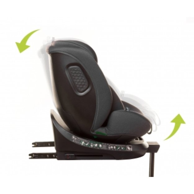 4baby Enzo-fix autokėdutė (40-150 cm) žalia 1