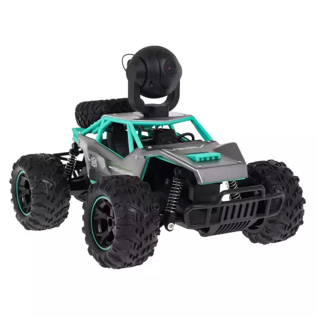 Nuotolinio valdymo SPRINT mašinėlė su Wi-Fi kamera vaikams nuo 6 metų, metalinis kėbulas, guminės padangos, 2,4 GHz nuotolinio valdymo pultas 2