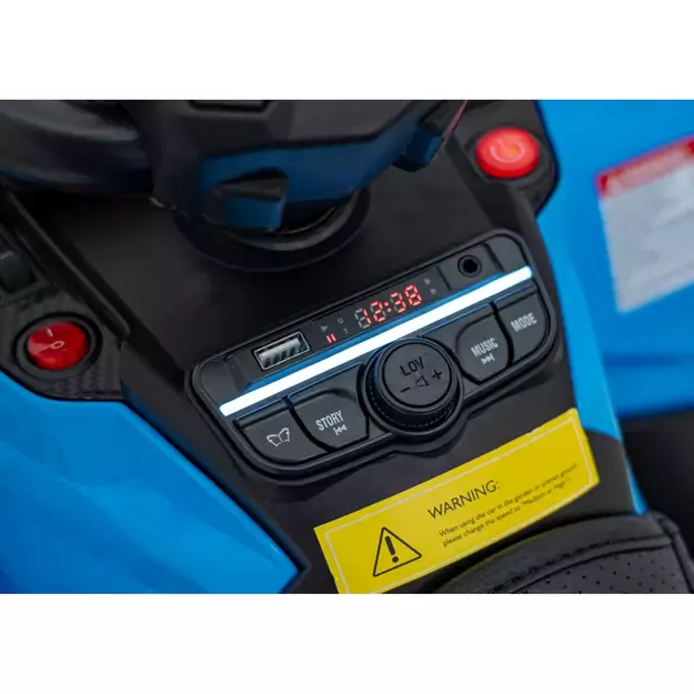 Quad Can Am Outlander ATV Mėlynas 24v 14