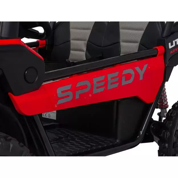 Buggy SPEEDY 4x4 Raudonas 26