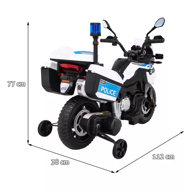 Elektrinis motociklas vaikams  BMW F850 GS Policija