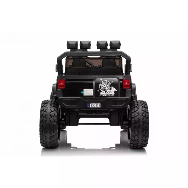 Keičiamo dydžio Extreme Sport 4x4 visureigis Juodas