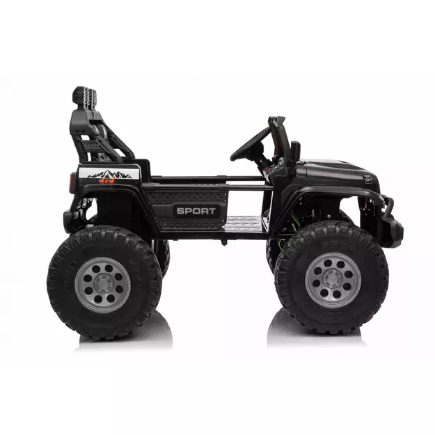 Keičiamo dydžio Extreme Sport 4x4 visureigis Juodas