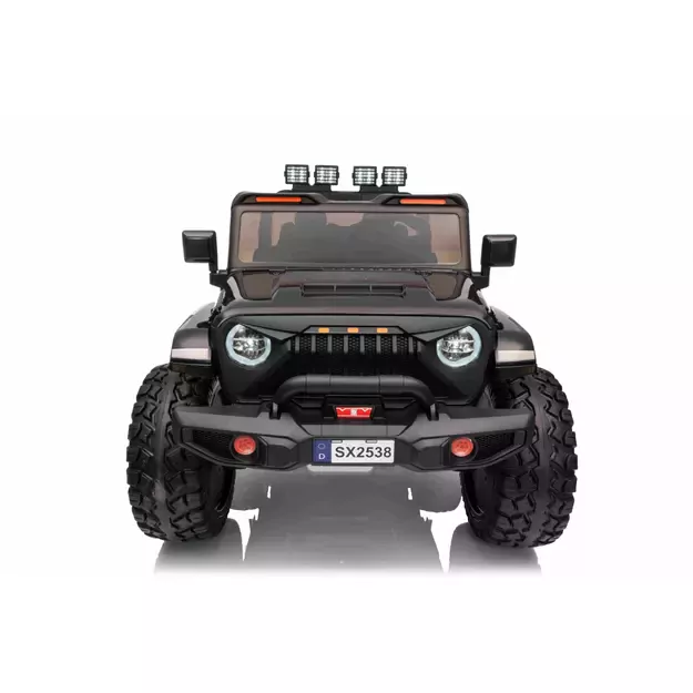 Keičiamo dydžio Extreme Sport 4x4 visureigis Juodas