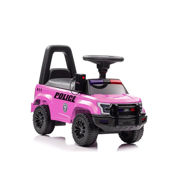 QLS-993 važiuojamasis automobilis Rožinis