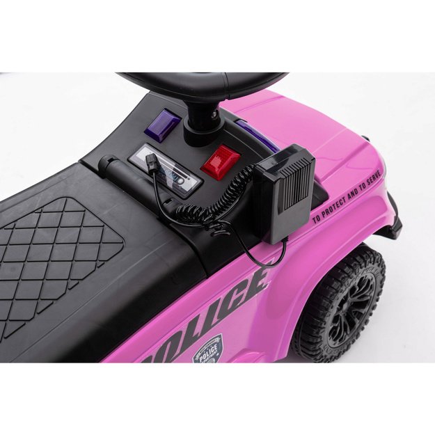 QLS-993 važiuojamasis automobilis Rožinis 5