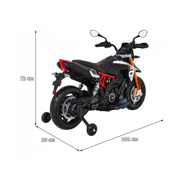 Vaikiškas elektrinis motociklas Aprilia