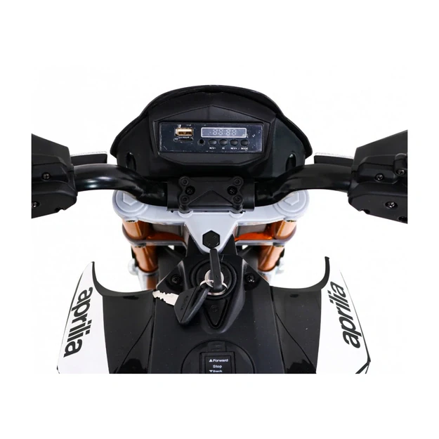 Vaikiškas elektrinis motociklas Aprilia