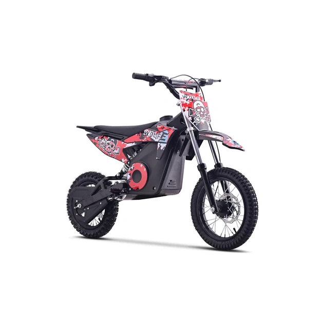 WOLF-E elektrinė motorinė transporto priemonė raudonas