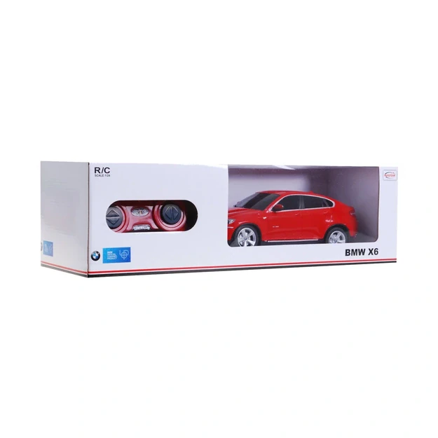 BMW X6 RASTAR modelis 1:24 R/C visureigis + nuotolinio valdymo pultas