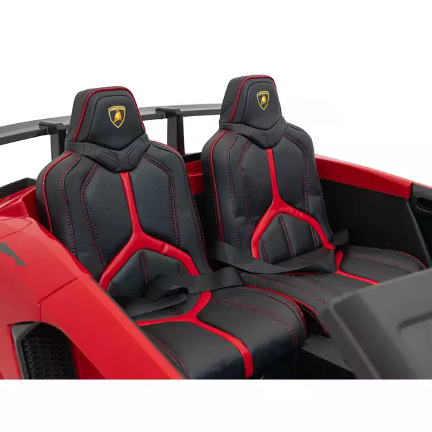 Lamborghini Aventador SV raudonas