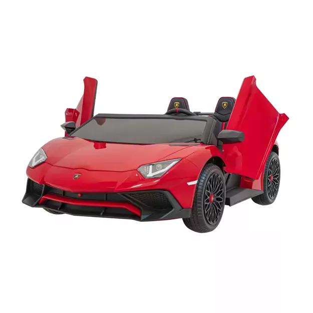 Lamborghini Aventador SV raudonas