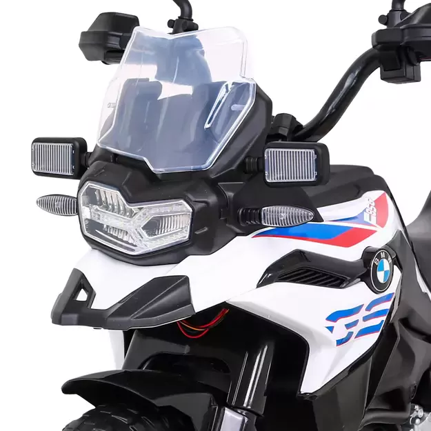 Elektrinis motociklas vaikams  BMW F850 GS baltas