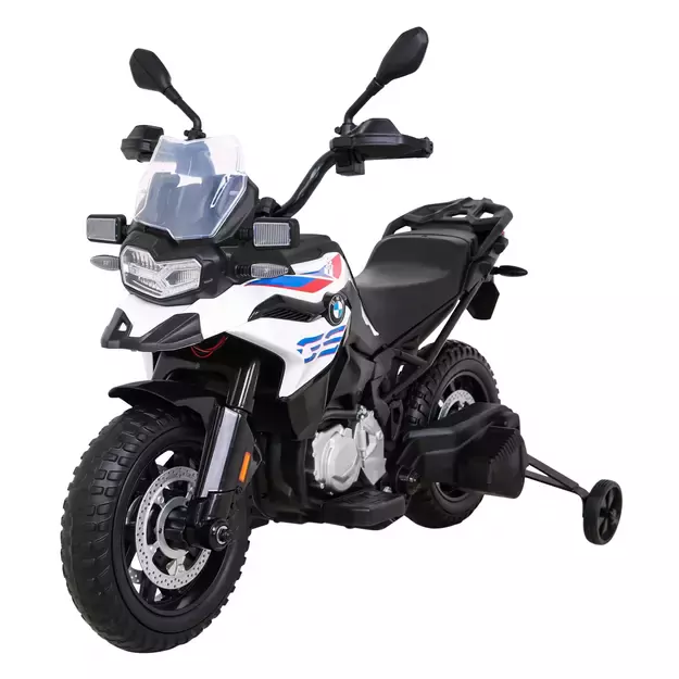 Elektrinis motociklas vaikams  BMW F850 GS baltas