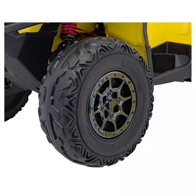 Quad Can Am Outlander ATV Geltonas 24v 21