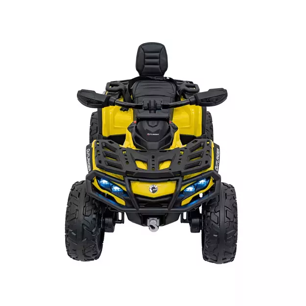 Quad Can Am Outlander ATV Geltonas 24v 9