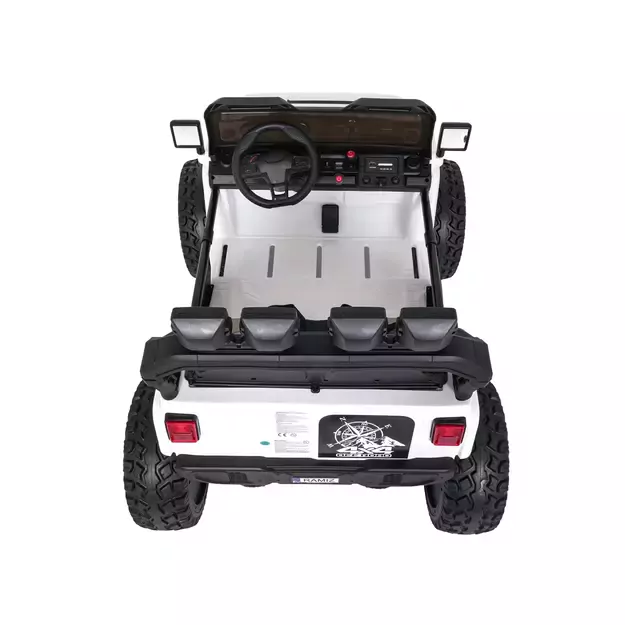Keičiamo dydžio Extreme Sport 4x4 visureigis Baltas