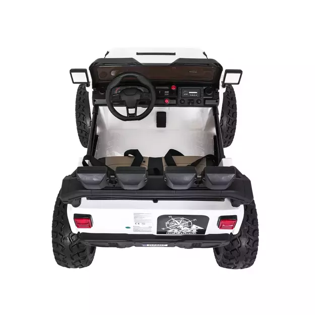 Keičiamo dydžio Extreme Sport 4x4 visureigis Baltas
