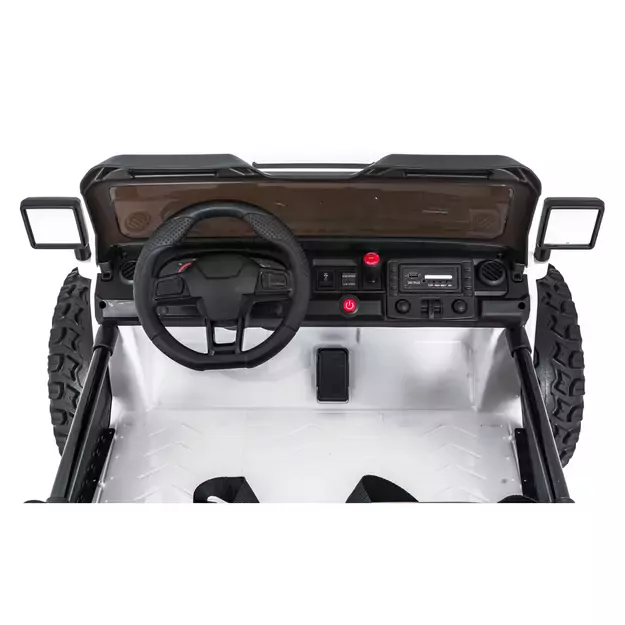 Keičiamo dydžio Extreme Sport 4x4 visureigis Baltas