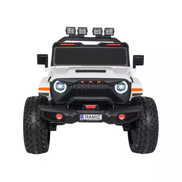Keičiamo dydžio Extreme Sport 4x4 visureigis Baltas