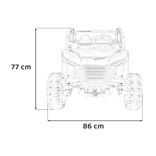 Buggy RACING Road 2000 Mėlynas 2