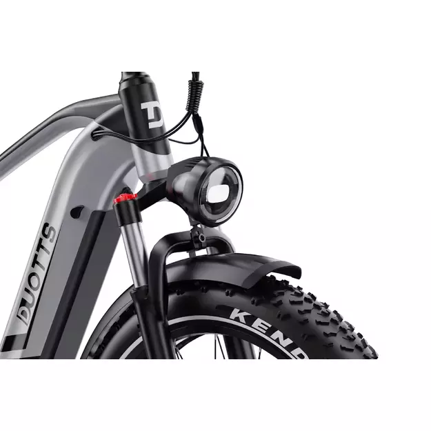 „Duotts ​​F26“ lite elektrinis dviratis Pilkas 1