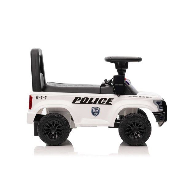 QLS-993 važiuojamasis automobilis Baltas 4