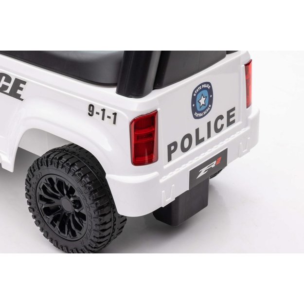 QLS-993 važiuojamasis automobilis Baltas 7