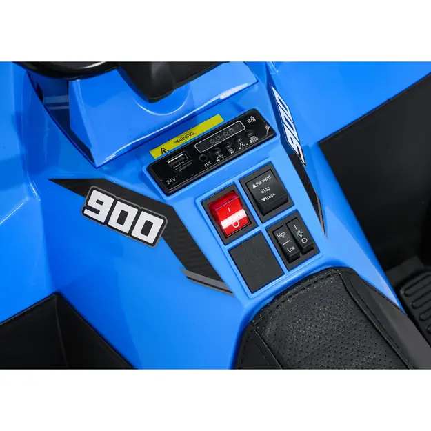 Quad 4x4 ATV WOLF Mėlynas 15