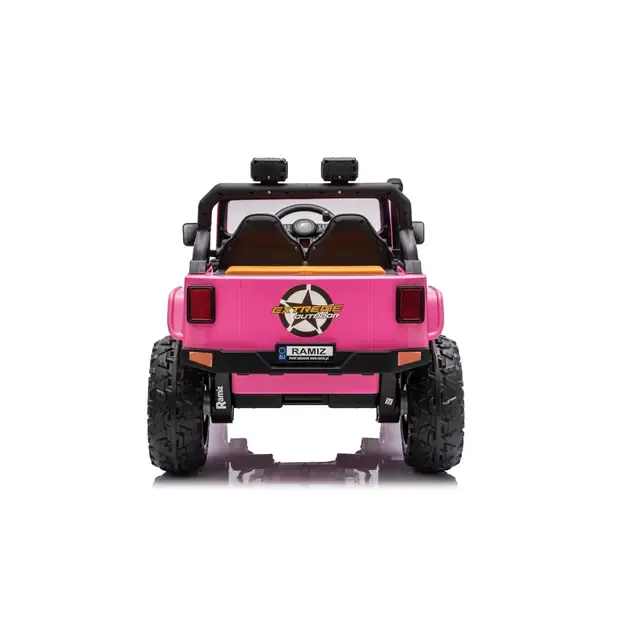 Elektromobilis vaikams XB-1118 4x4 orandžinis 24v 3