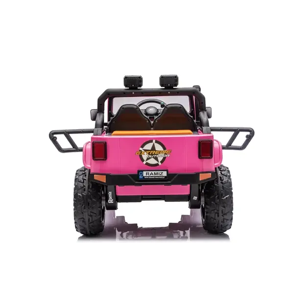 Elektromobilis vaikams XB-1118 4x4 orandžinis 24v 6