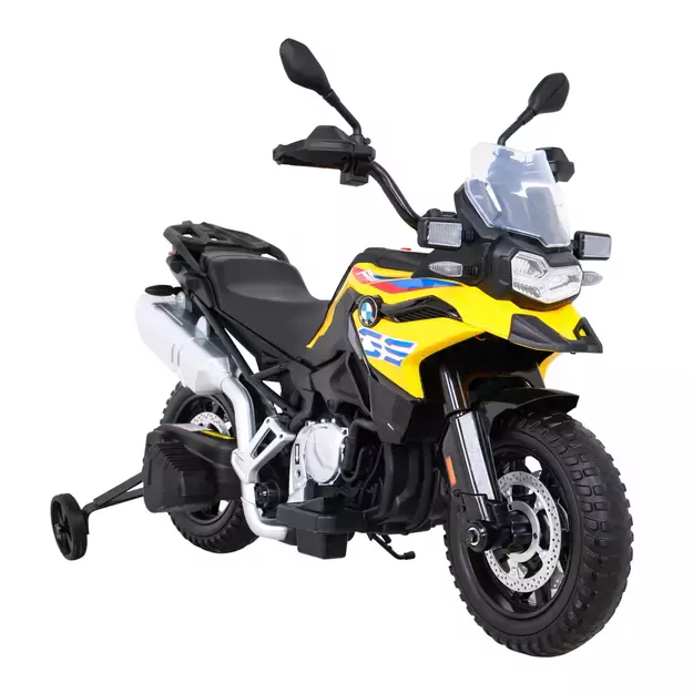 Elektrinis motociklas vaikams  BMW F850 GS geltonas