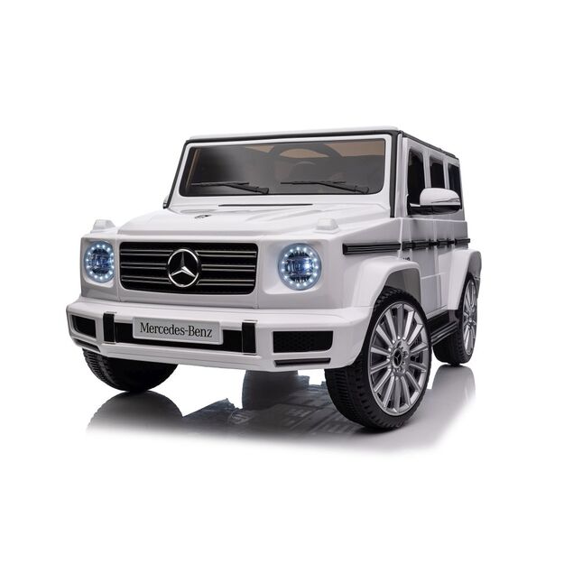 ELEKTROMOBILIS VAIKAMS MERCEDES G500  4x4 Baltas