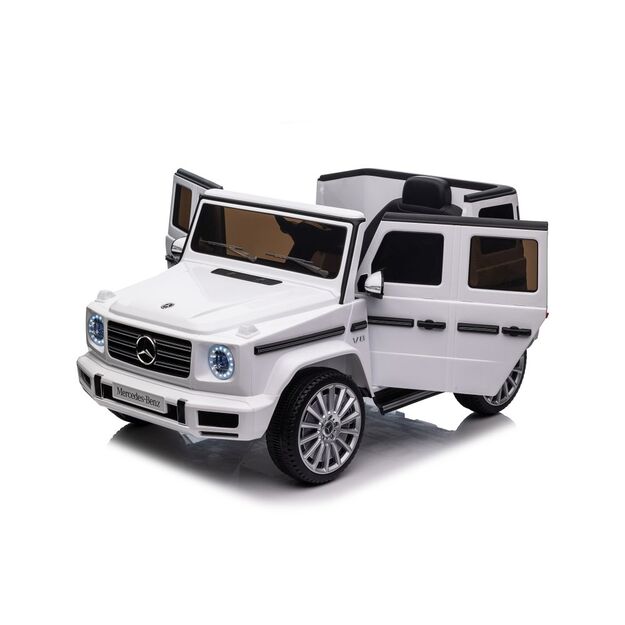 ELEKTROMOBILIS VAIKAMS MERCEDES G500  4x4 Baltas