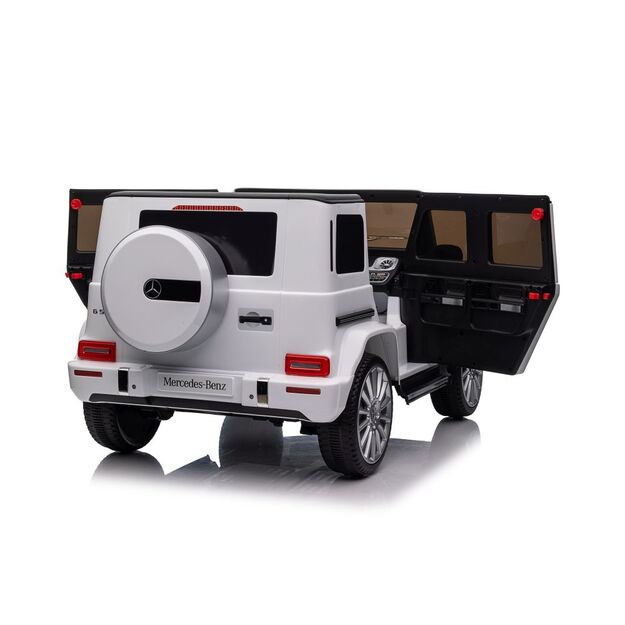 ELEKTROMOBILIS VAIKAMS MERCEDES G500  4x4 Baltas