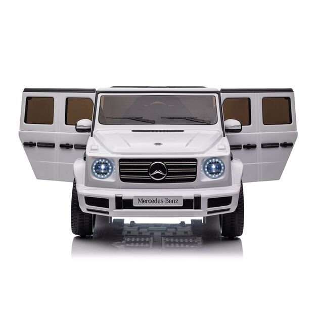 ELEKTROMOBILIS VAIKAMS MERCEDES G500  4x4 Baltas