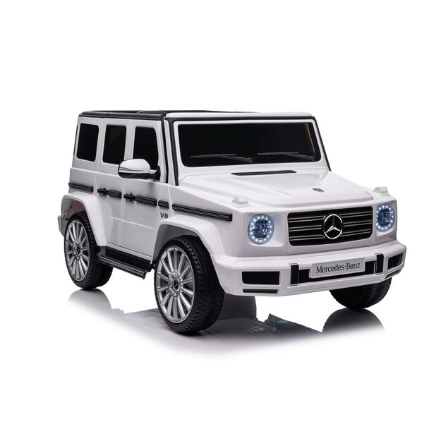 ELEKTROMOBILIS VAIKAMS MERCEDES G500  4x4 Baltas