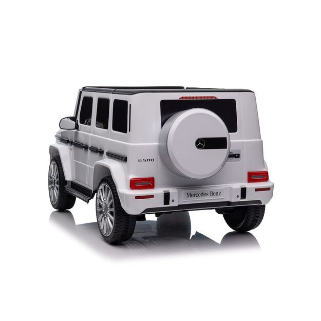 ELEKTROMOBILIS VAIKAMS MERCEDES G500  4x4 Baltas