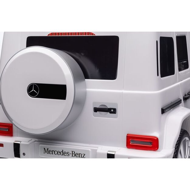 ELEKTROMOBILIS VAIKAMS MERCEDES G500  4x4 Baltas