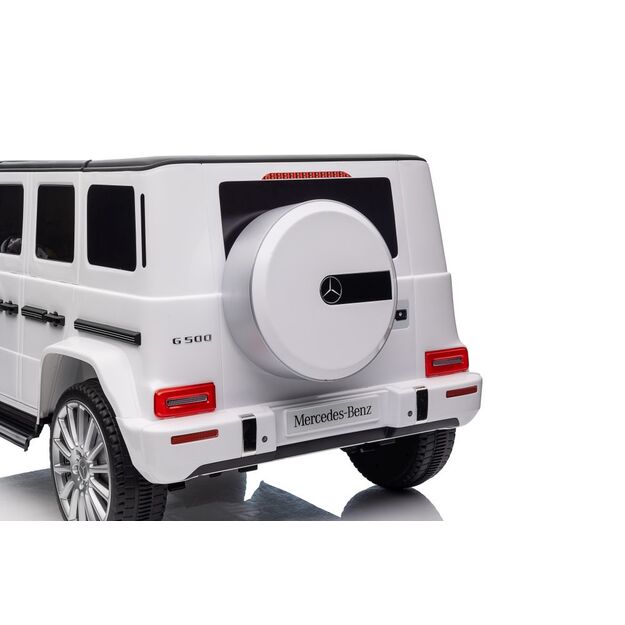 ELEKTROMOBILIS VAIKAMS MERCEDES G500  4x4 Baltas