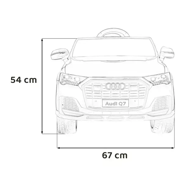 Audi Q7 NEW LIFT Mėlynas