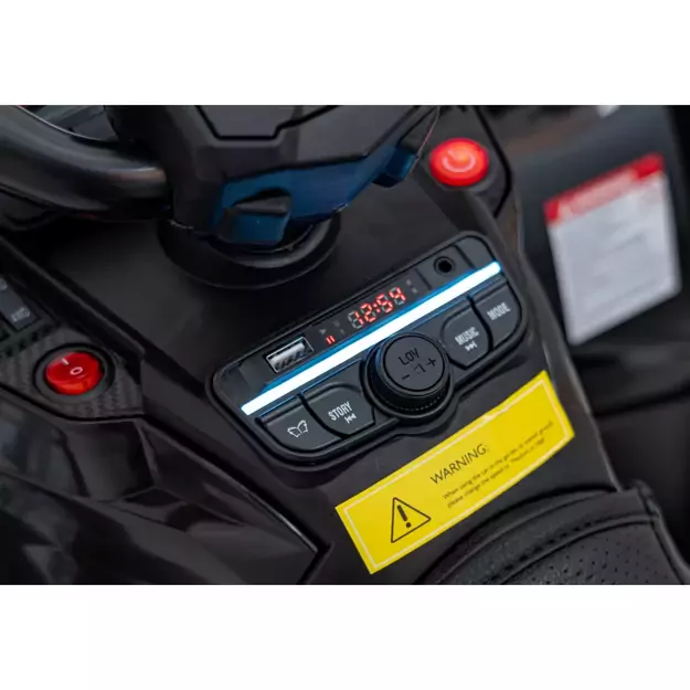 Quad Can Am Outlander ATV Juodas 24v 10