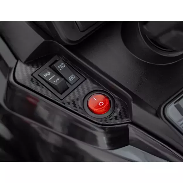 Quad Can Am Outlander ATV Juodas 24v 12