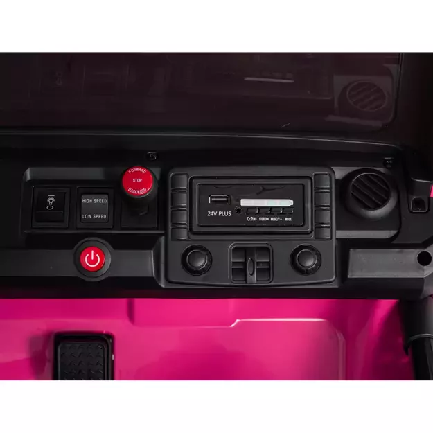 Keičiamo dydžio Extreme Sport 4x4 visureigis Rožinis