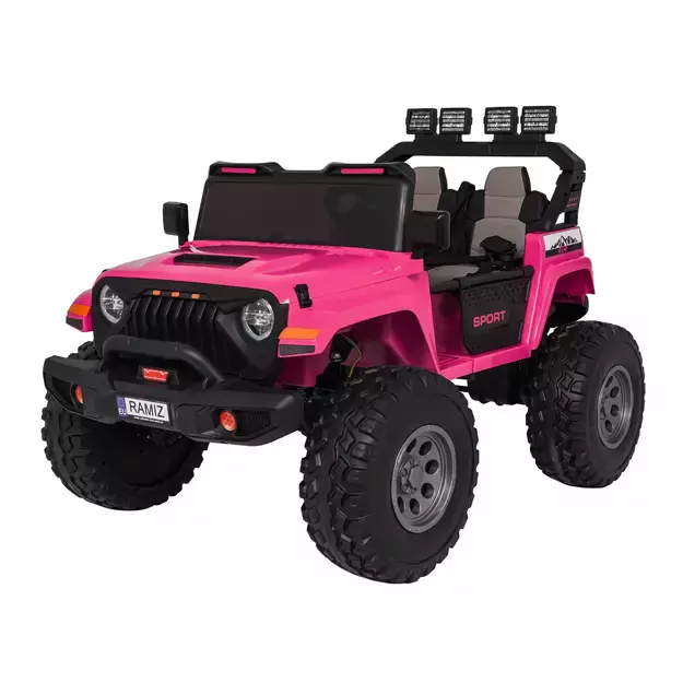 Keičiamo dydžio Extreme Sport 4x4 visureigis Rožinis