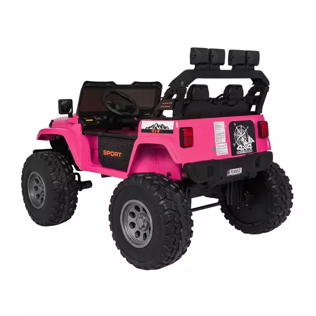Keičiamo dydžio Extreme Sport 4x4 visureigis Rožinis