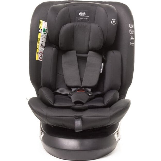 4 Baby MATT-FIX 40-150cm i-SIZE juoda
