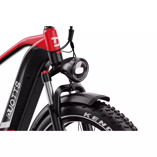 „Duotts ​​F26“ lite elektrinis dviratis Raudonas 5